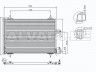 Citroen Xsara 1997-2006 радиатор кондиционера РАДИАТОР КОНДИЦИОНЕРА для CITROEN XSARA (N0/N1/...