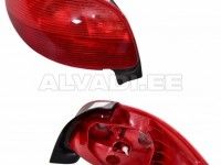 Peugeot 206 1998-2012 ФОНАРЬ ЗАДНИЙ ФОНАРЬ ЗАДНИЙ для PEUGEOT 206 (2_) Стандарт опт...