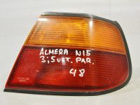 Nissan Almera (N15) 1995-2000 Задний фонарь, правый (Х/Б) -01/1998 Запчасть код: 26550-0N028
Тип кузова: 5-ust luu...