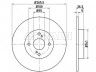 Toyota Corolla 1992-1997 ТОРМОЗНОЙ ДИСК ТОРМОЗНОЙ ДИСК для TOYOTA COROLLA (E10) SDN/HB/...