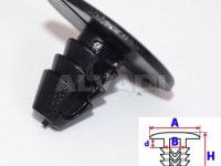Alfa-Romeo 156 1997-2006 ПИСТОН ПИСТОН для ALFA ROMEO 156 (932) clamp to bore: ...
