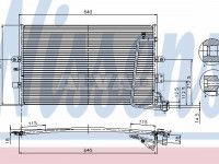 Saab 9-5 1997-2010 радиатор кондиционера РАДИАТОР КОНДИЦИОНЕРА для SAAB 9-5 (YS3E) Толщи...