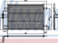 Renault Megane 1996-2002 радиатор кондиционера РАДИАТОР КОНДИЦИОНЕРА для RENAULT MEGANE (BA/DA...