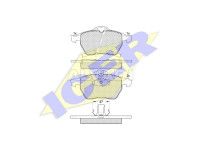Saab 9-5 1997-2010 ТОРМОЗНЫЕ КОЛОДКИ ТОРМОЗНЫЕ КОЛОДКИ для SAAB 9-5 (YS3E), 2023-01-...