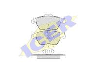 Peugeot 207 2006-2014 ТОРМОЗНЫЕ КОЛОДКИ ТОРМОЗНЫЕ КОЛОДКИ для PEUGEOT 207 (W_) Место ус...
