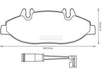 Mercedes-Benz Viano / Vito (W639) 2003-2014 ТОРМОЗНЫЕ КОЛОДКИ ТОРМОЗНЫЕ КОЛОДКИ для Mercedes-Benz VITO (W639)...