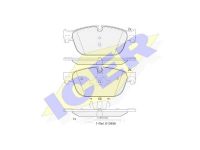 Peugeot 308 2007-2015 ТОРМОЗНЫЕ КОЛОДКИ ТОРМОЗНЫЕ КОЛОДКИ для PEUGEOT 308 (4_) Место ус...