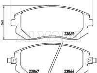 Subaru Forester 2002-2008 ТОРМОЗНЫЕ КОЛОДКИ ТОРМОЗНЫЕ КОЛОДКИ для SUBARU FORESTER (SG) Wear...
