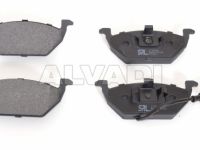 Seat Leon 1999-2005 ТОРМОЗНЫЕ КОЛОДКИ ТОРМОЗНЫЕ КОЛОДКИ для SEAT LEON (1M1) Brake Typ...