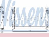 Mercedes-Benz Viano / Vito (W639) 2003-2014 РАДИАТОР ОХЛАЖДЕНИЯ РАДИАТОР ОХЛАЖДЕНИЯ для Mercedes-Benz VITO (W63...