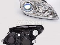 Hyundai i30 2007-2012 ФАРА ОСНОВНАЯ ФАРА ОСНОВНАЯ для HYUNDAI I30 (FD) Цвет: серебр...