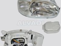 Ford Escort 1995-2000 ФАРА ОСНОВНАЯ ФАРА ОСНОВНАЯ для FORD ESCORT (GAL/AAL/ABL/ALL/...
