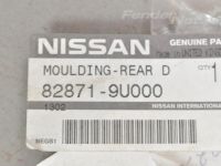 Nissan Note (E11) 2005-2013 Молдинг (левый задний  дверь) Запчасть код: 82871-9U000
Дополнительные замеча...