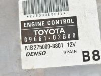 Toyota Corolla Двигатель блок управления (1.6 бензин) Запчасть код: 89661-02B80
Тип кузова: Universaa...