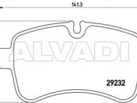 Iveco Daily 2006-2011 ТОРМОЗНЫЕ КОЛОДКИ ТОРМОЗНЫЕ КОЛОДКИ для IVECO DAILY Wear Warning ...