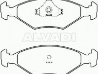 Fiat Fiorino 1988-2001 ТОРМОЗНЫЕ КОЛОДКИ ТОРМОЗНЫЕ КОЛОДКИ для FIAT FIORINO (146) Место ...