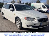 Volvo V70 2013 - Автомобиль на запчасти