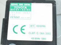 Блок управления центральный замок Toyota Rav4 / 01.2000-12.2005
Запчасть код: 897...